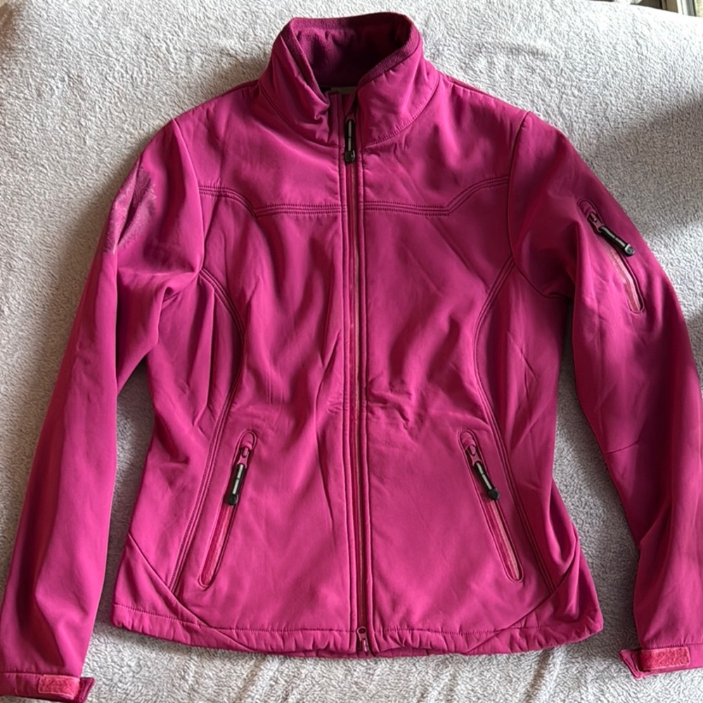 Roper Pink Ski Jacket Fleece Full-Zip
